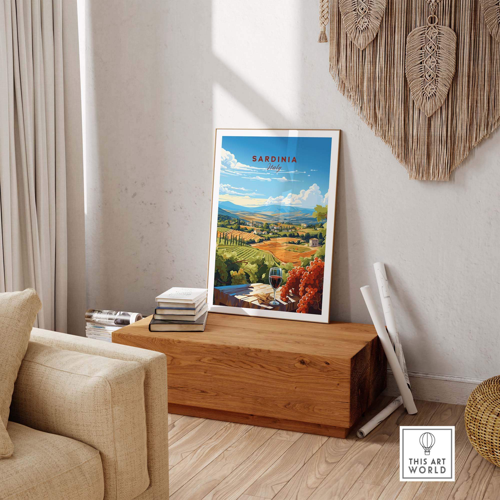 Sardinia Italy Print