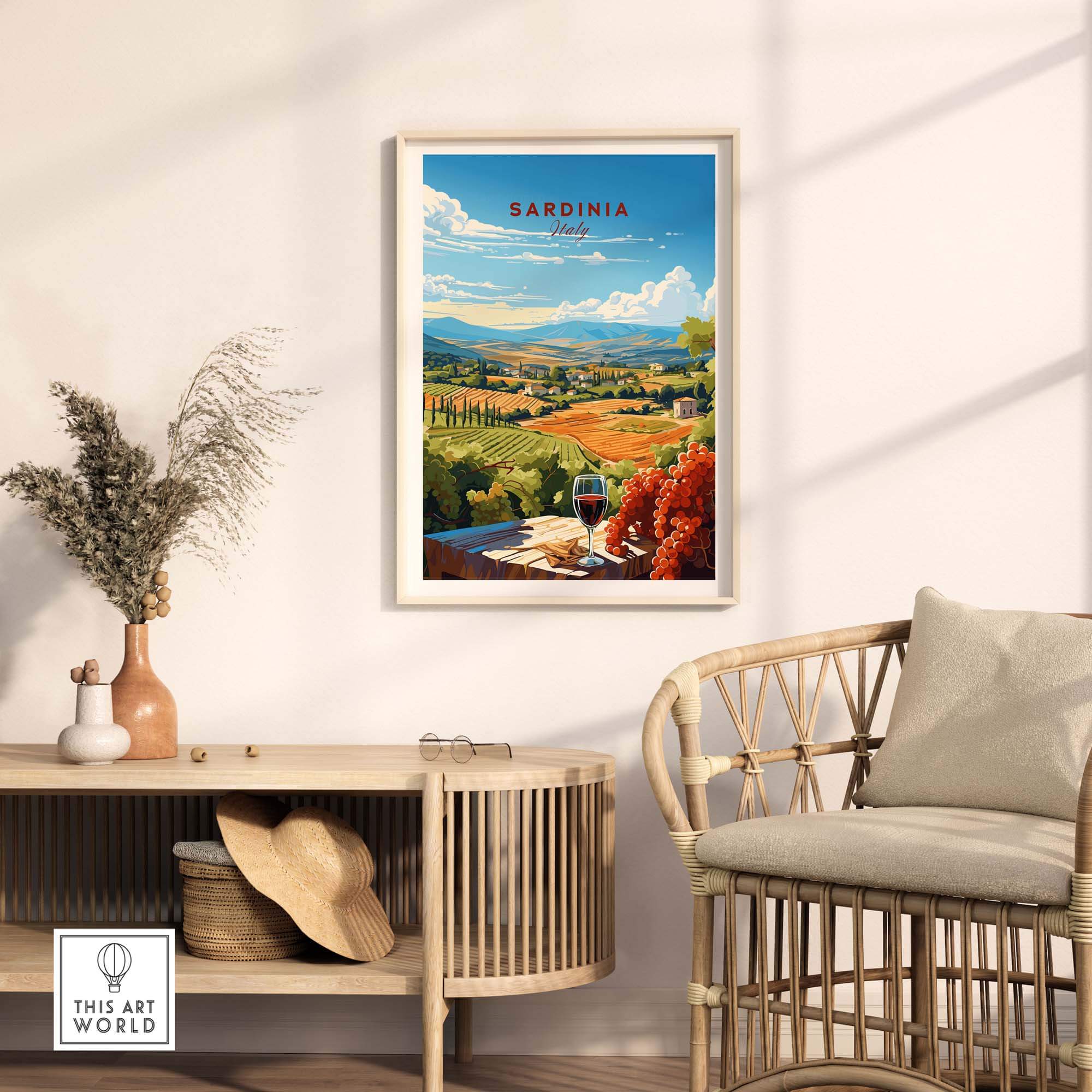 Sardinia Italy Print