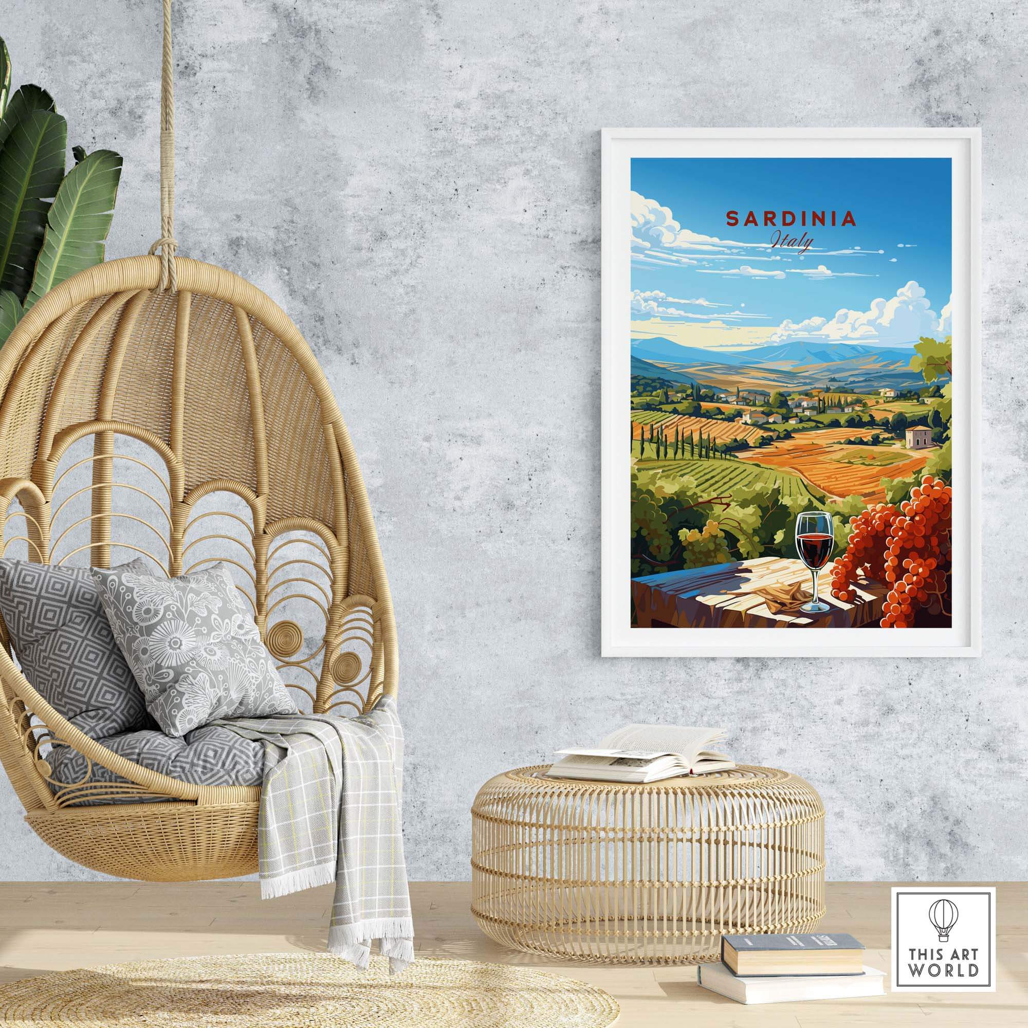 Sardinia Italy Print