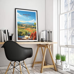 Sardinia Italy Print