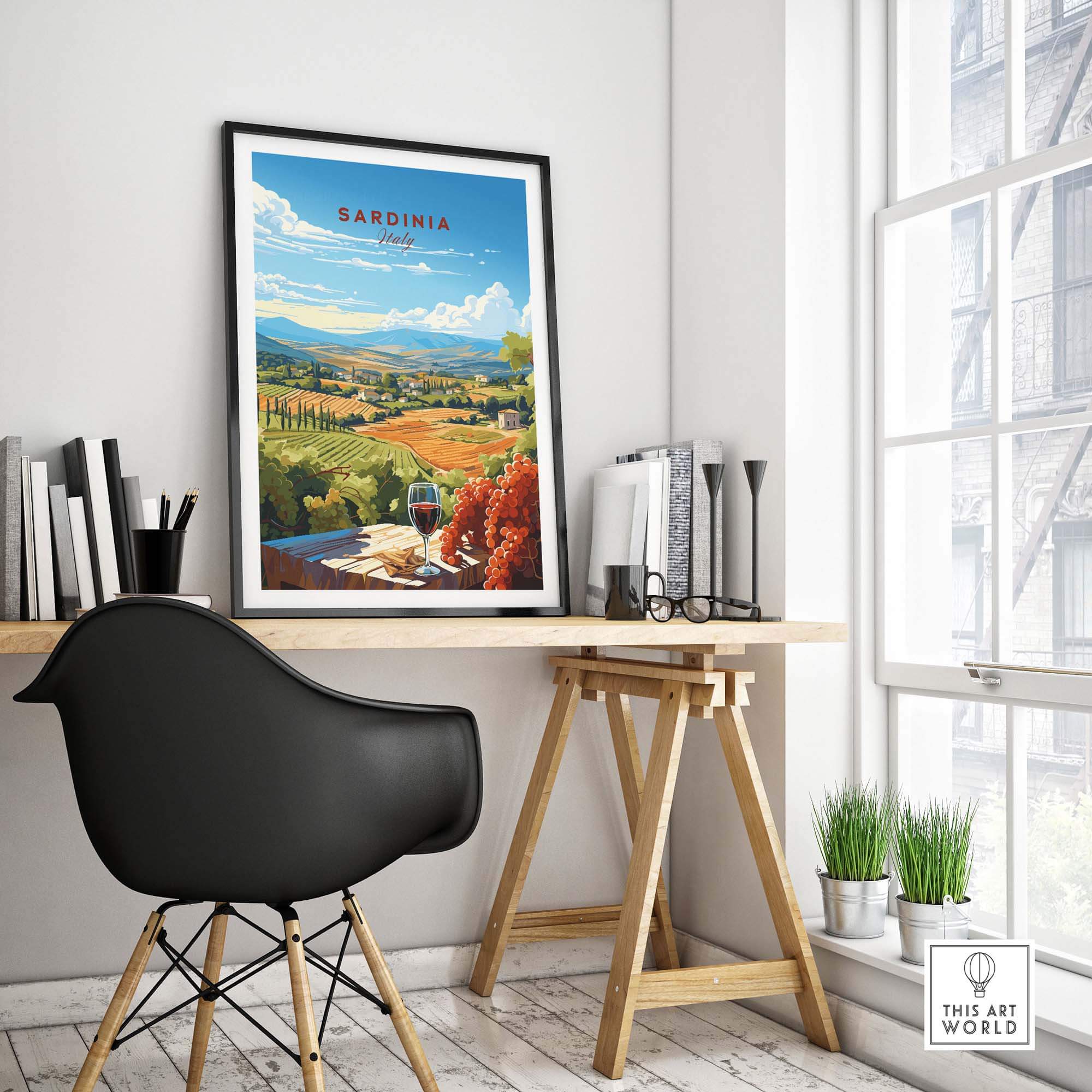 Sardinia Italy Print