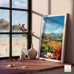 Sardinia Italy Print