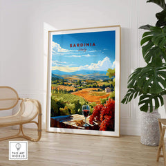 Sardinia Italy Print