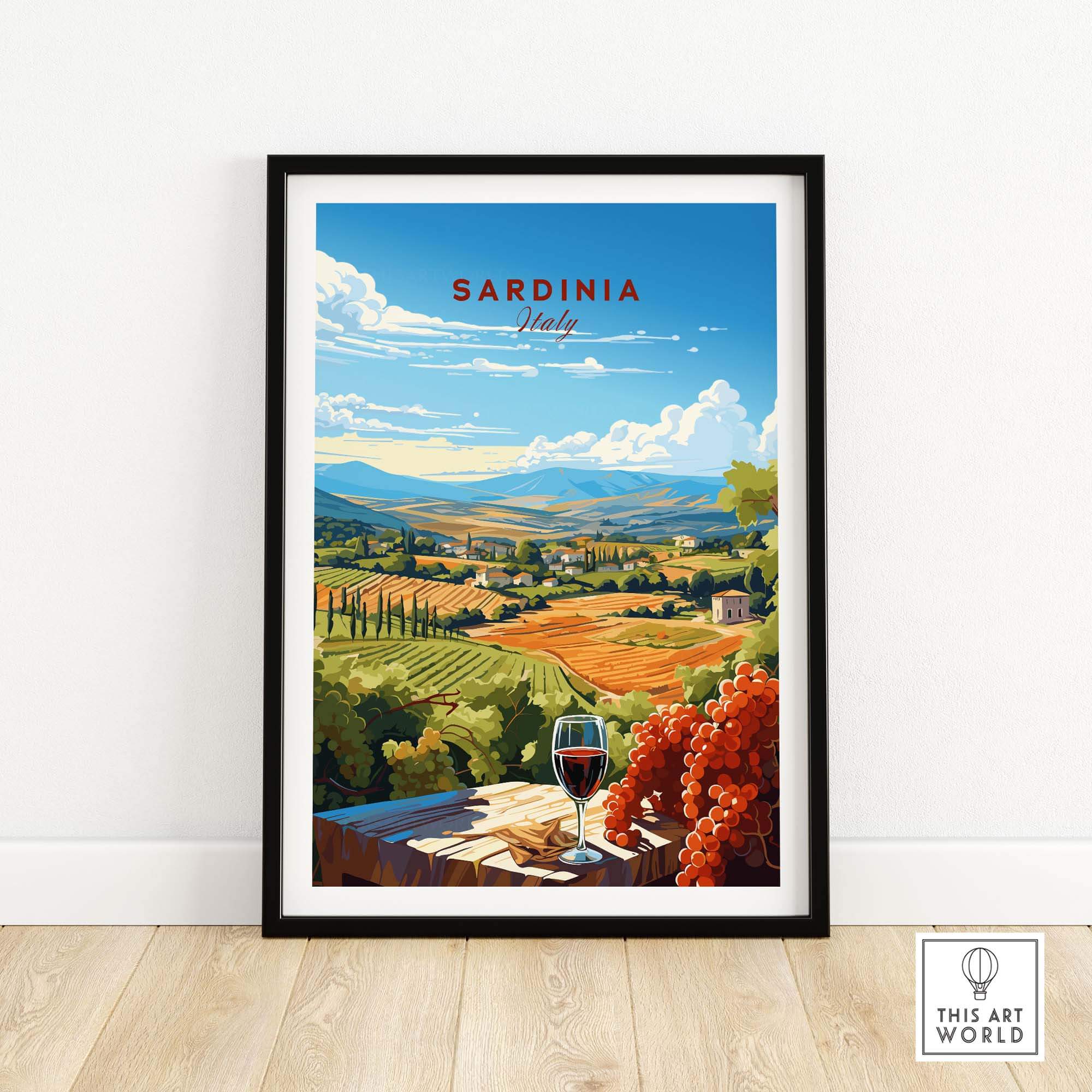 Sardinia Italy Print
