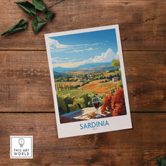 Sardinia Italy Wall Art