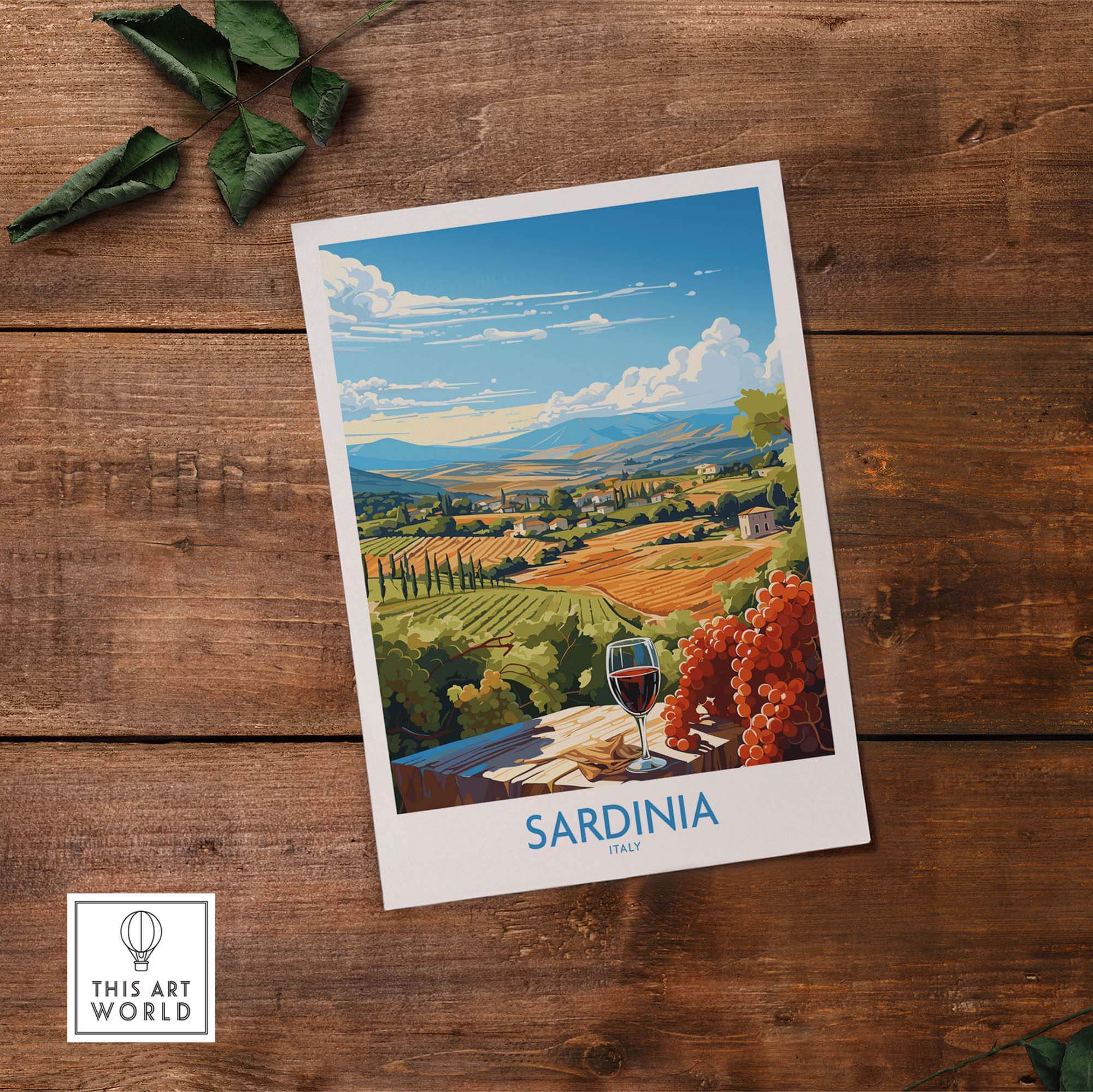 Sardinia Italy Wall Art