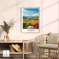 Sardinia Italy Wall Art