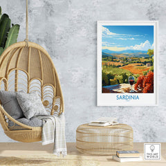 Sardinia Italy Wall Art