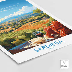 Sardinia Italy Wall Art