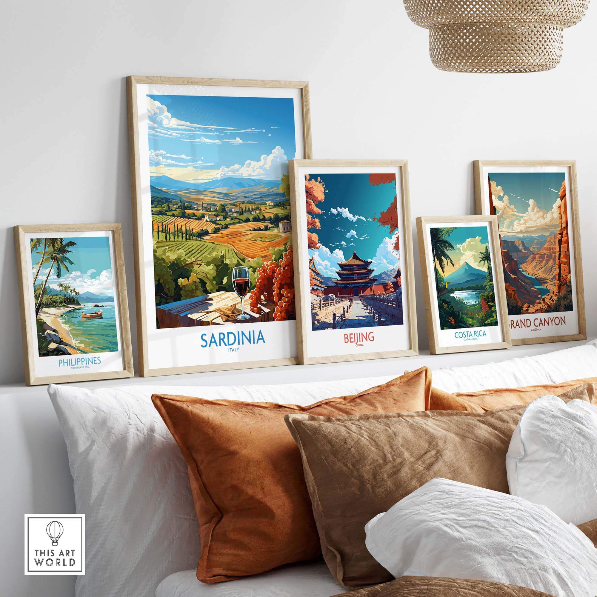 Sardinia Italy Wall Art
