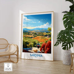 Sardinia Italy Wall Art