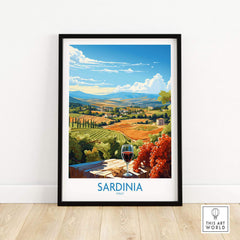 Sardinia Italy Wall Art