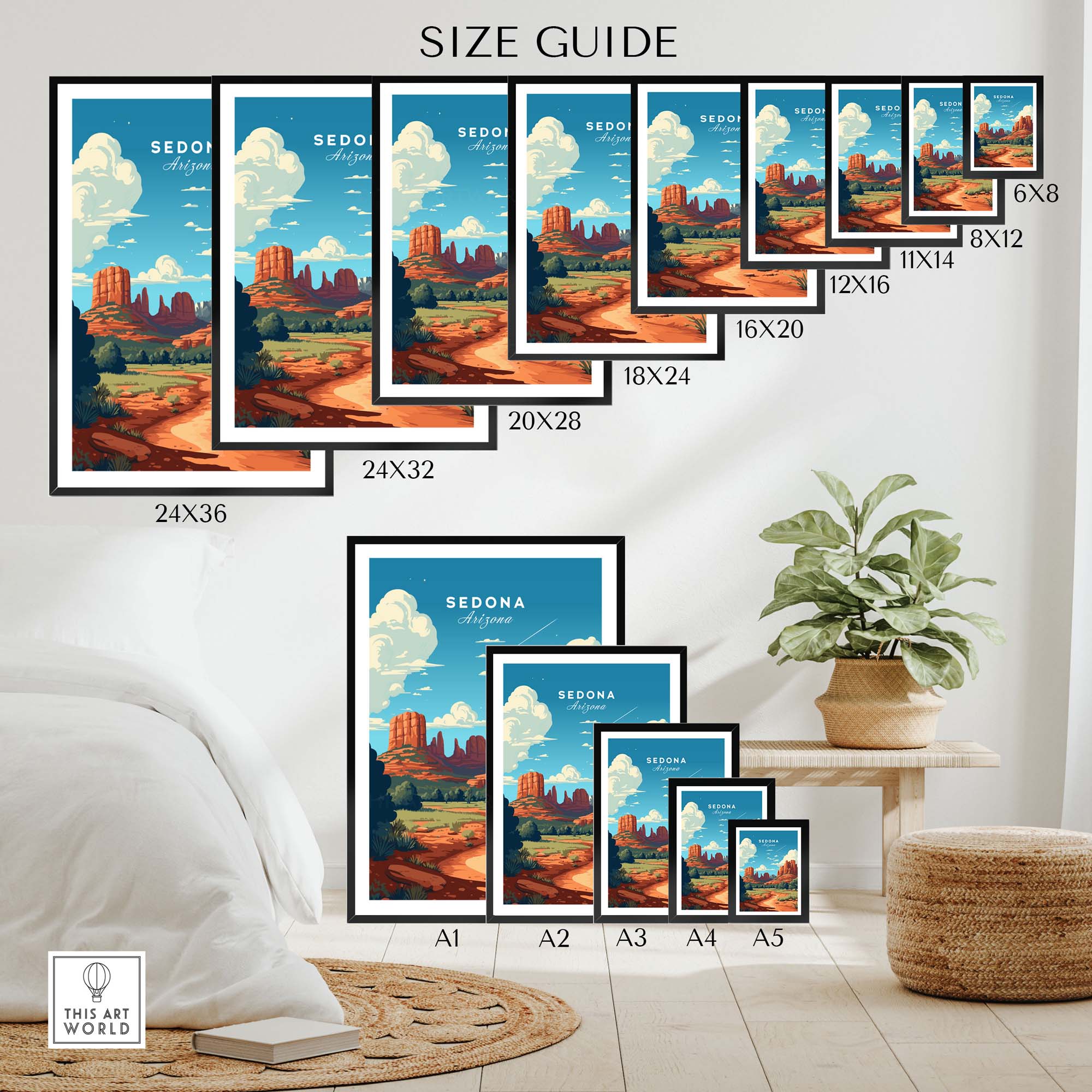 Sedona Wall Art