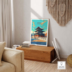 Seoul Art Print