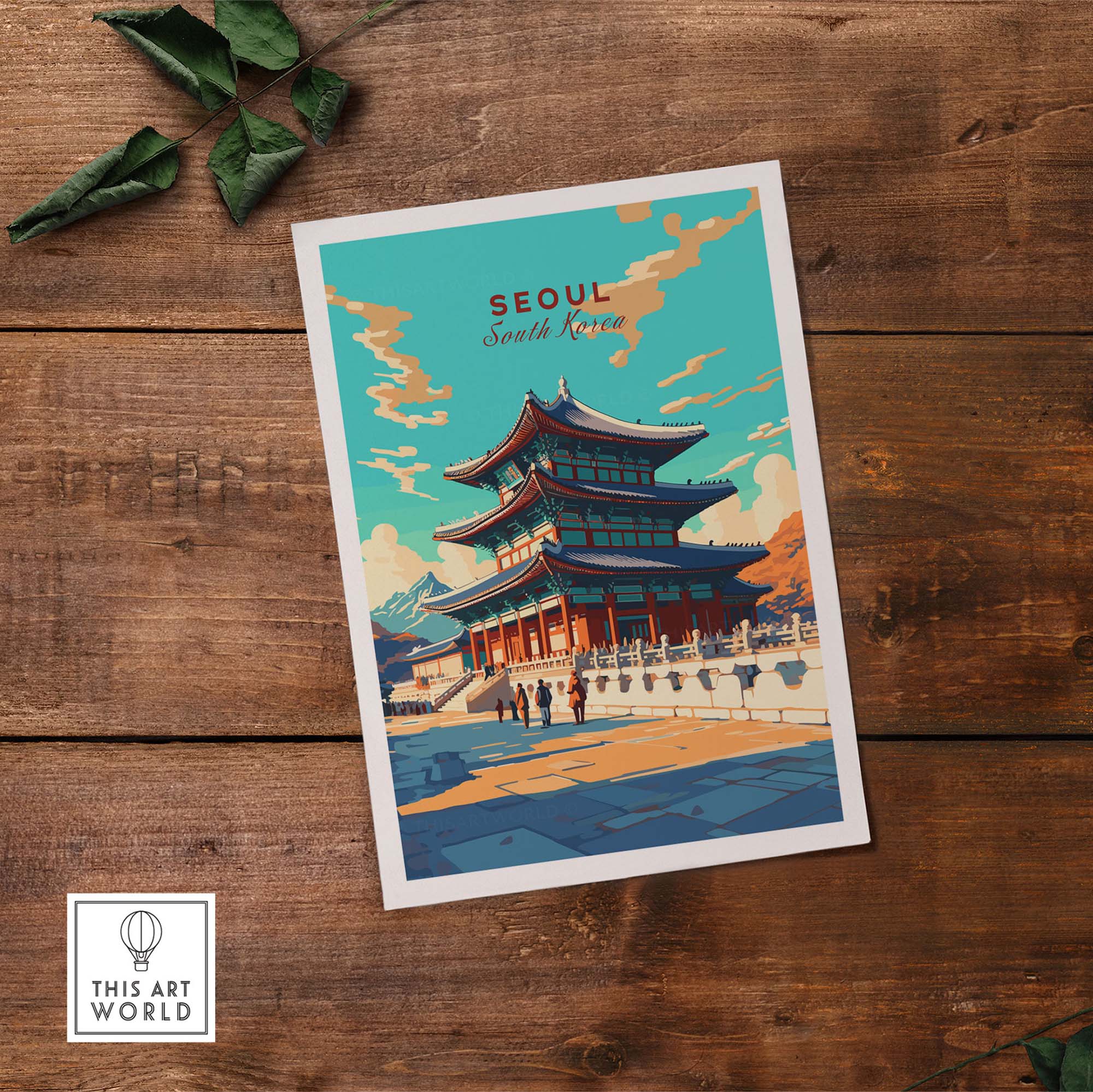 Seoul Art Print