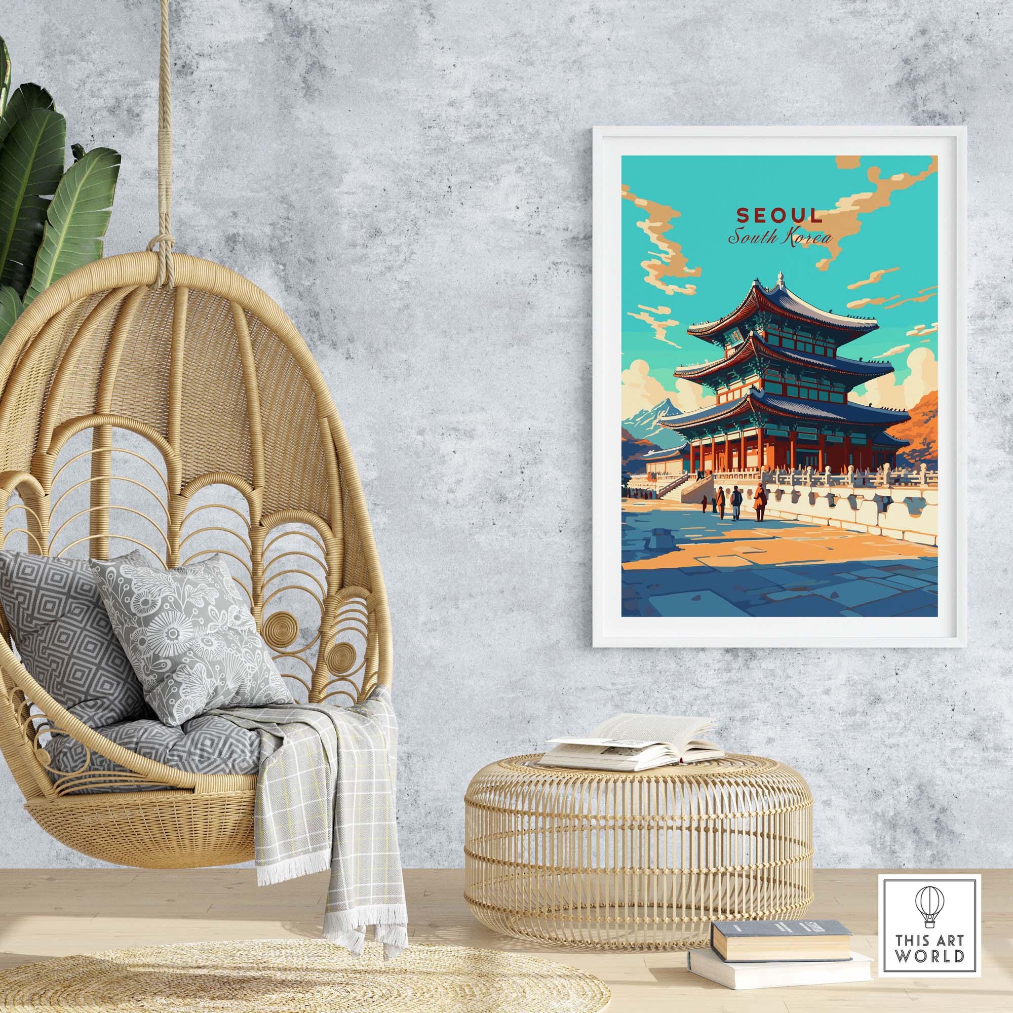 Seoul Art Print