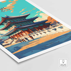 Seoul Art Print