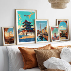 Seoul Art Print