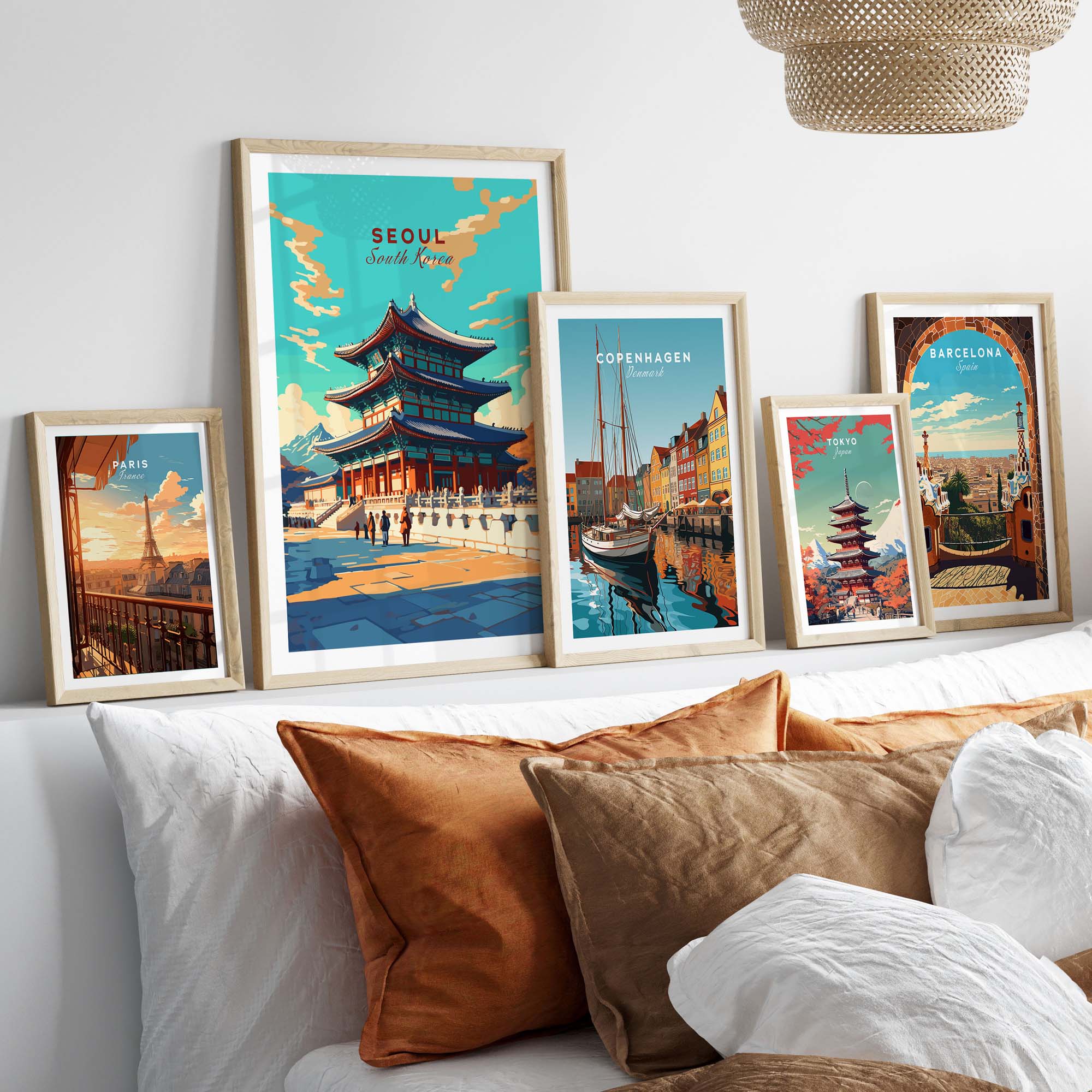 Seoul Art Print