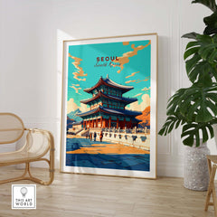 Seoul Art Print