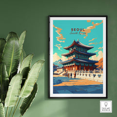 Seoul Art Print