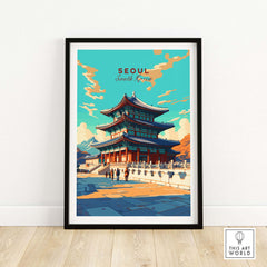Seoul Art Print