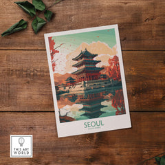 Seoul Poster | Modern