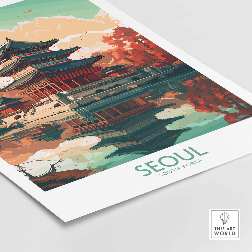 Seoul Poster | Modern
