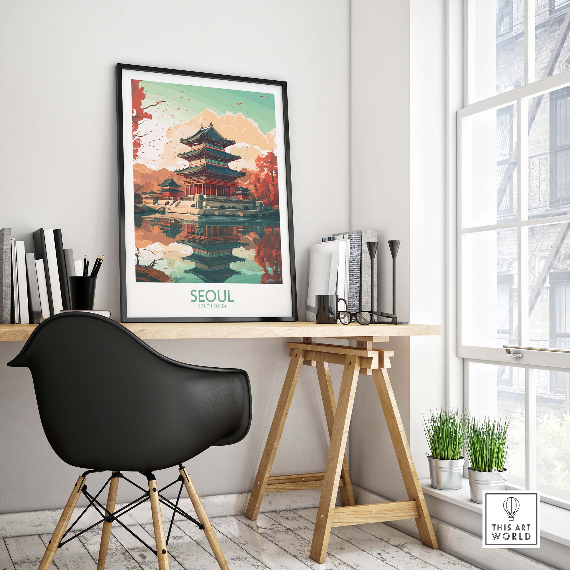 Seoul Poster | Modern