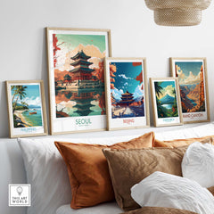 Seoul Poster | Modern