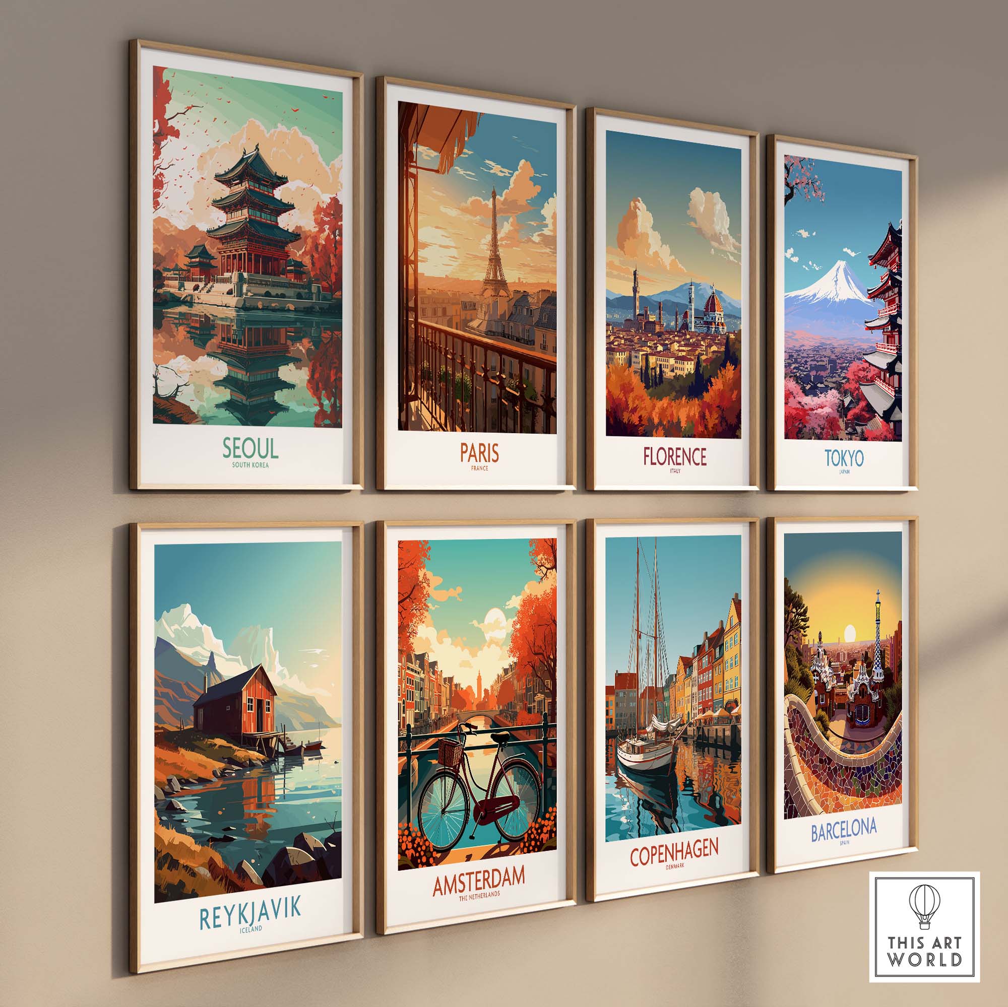 Seoul Poster | Modern