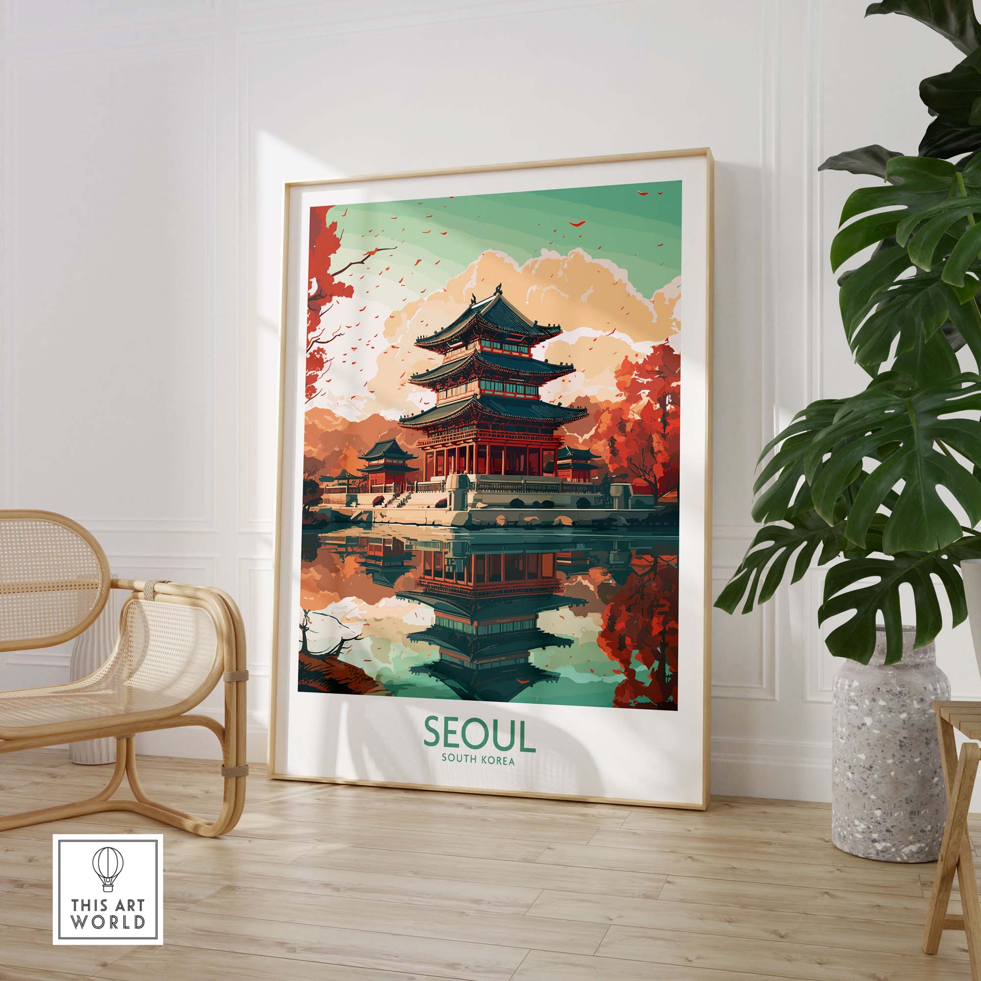 Seoul Poster | Modern