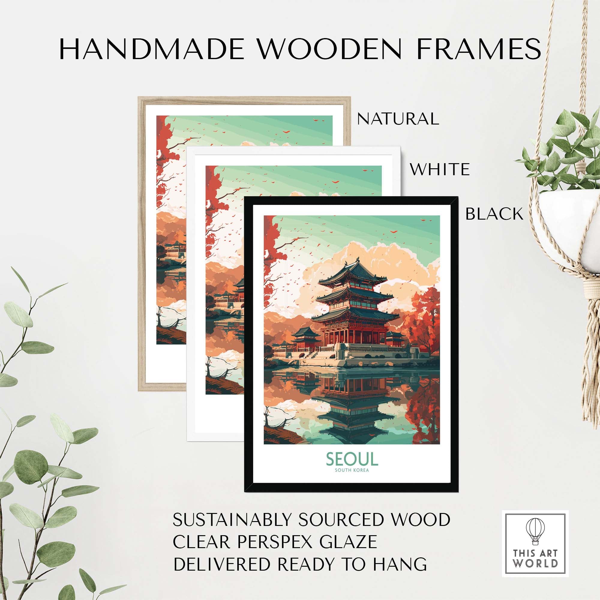 Seoul Poster | Modern