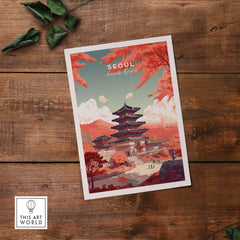 Seoul Print