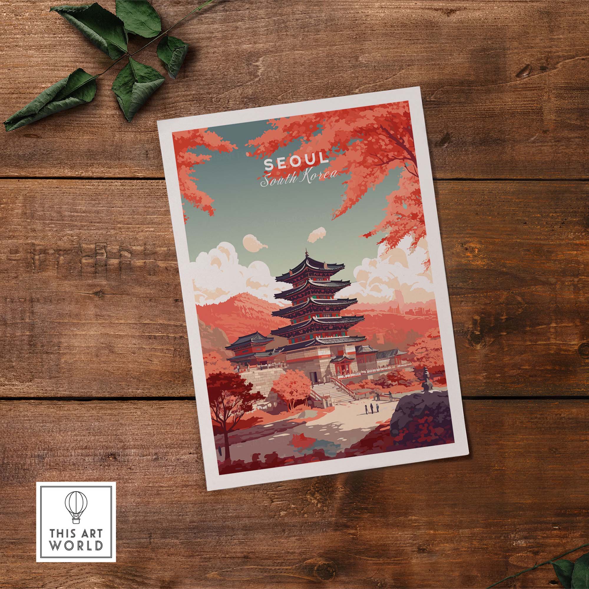 Seoul Print