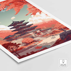 Seoul Print