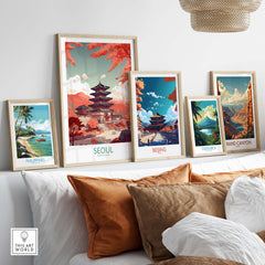 Seoul Print South Korea