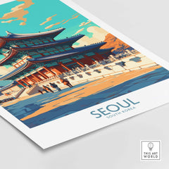Seoul Wall Art