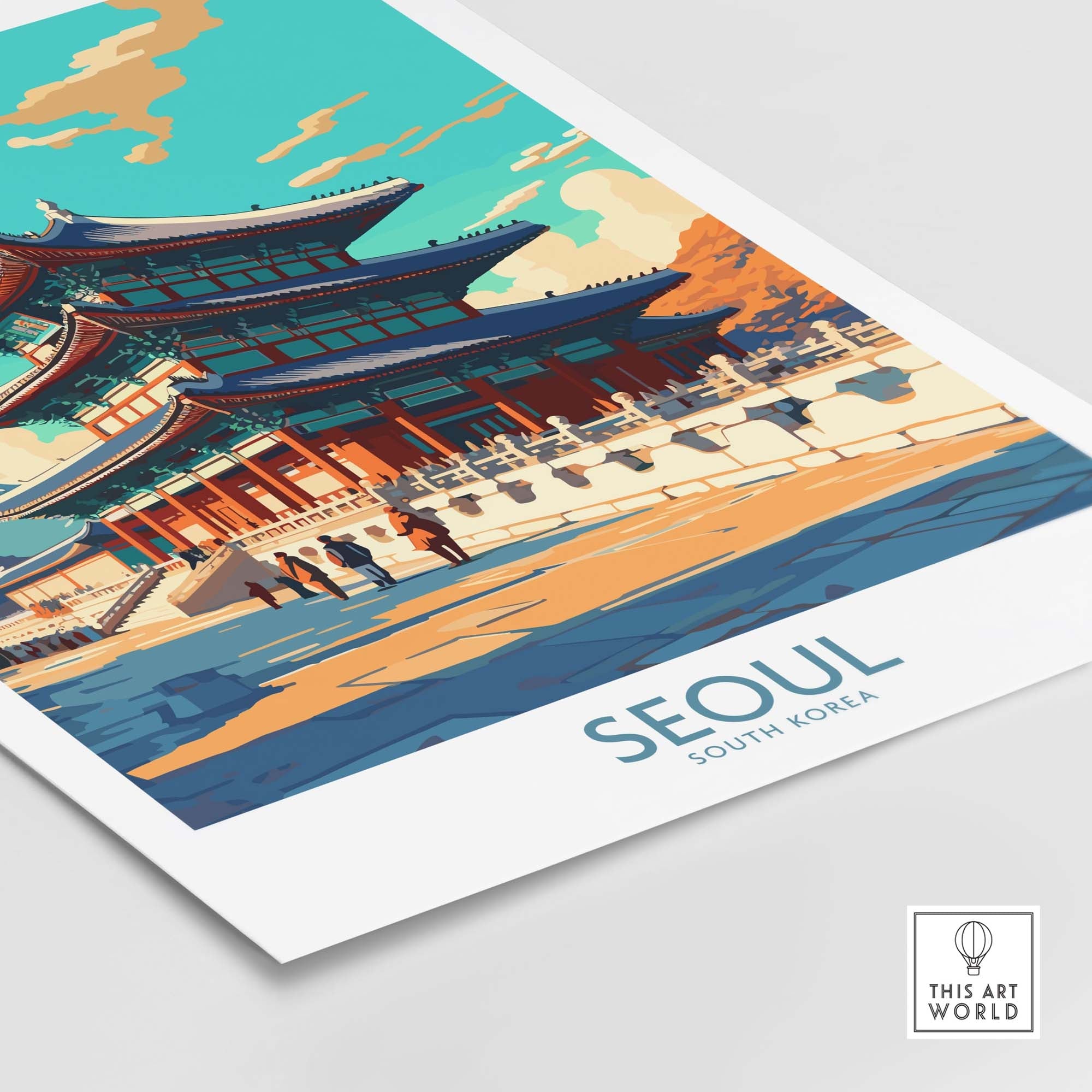 Seoul Wall Art