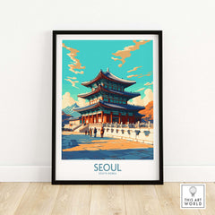 Seoul Wall Art