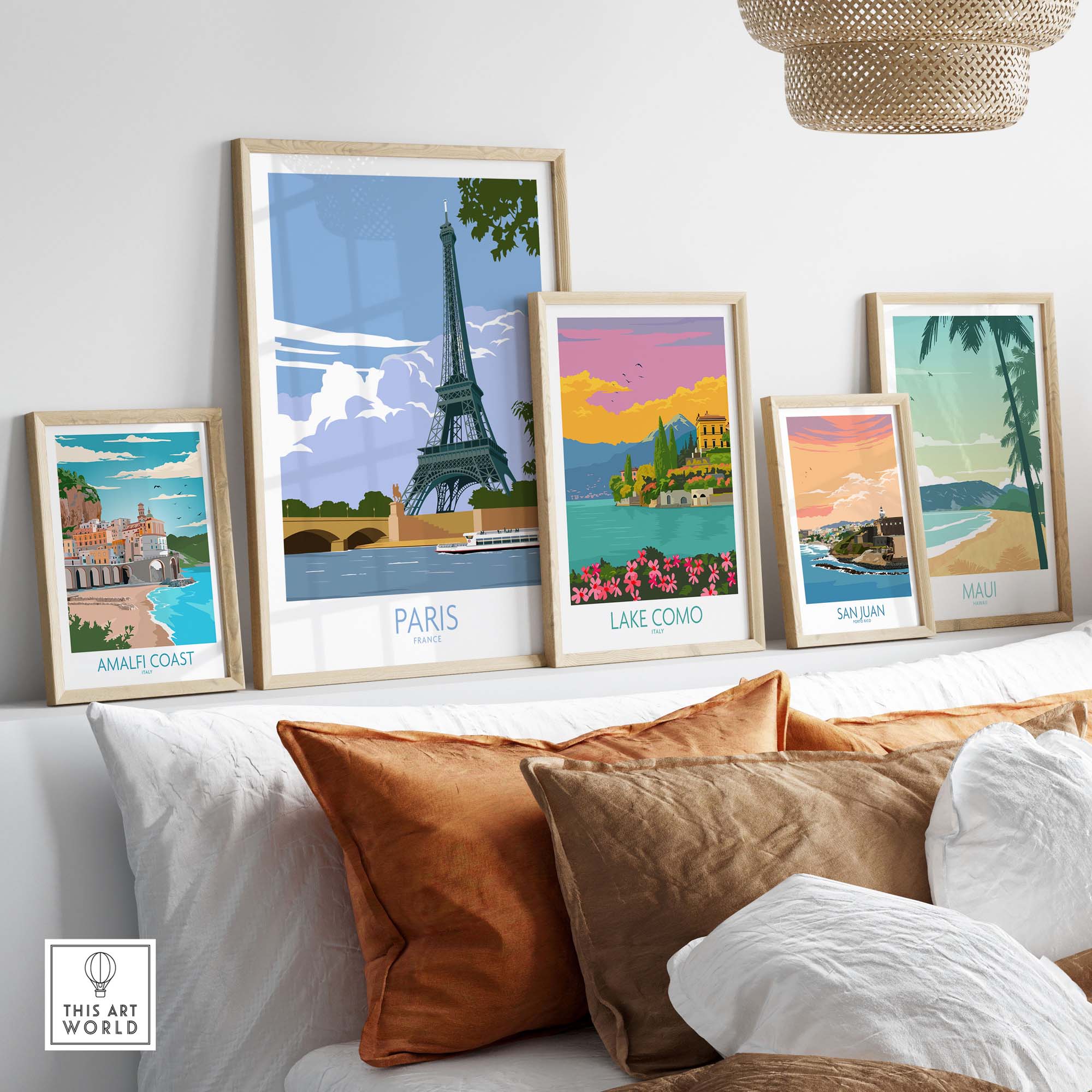 Paris France Wall Art Print – This Art World