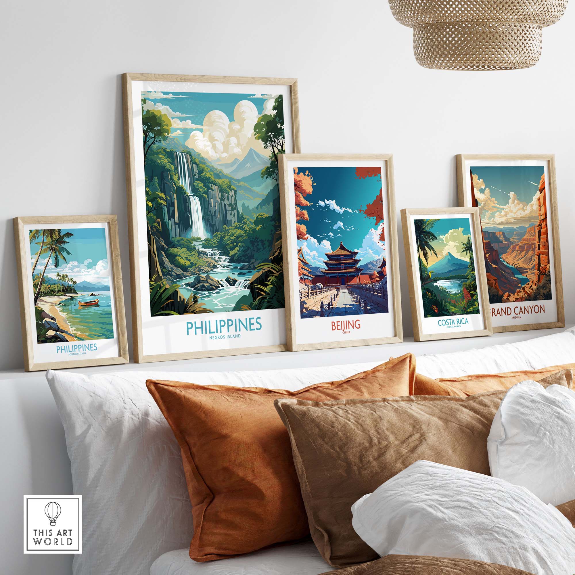 Philippines Negros Island Poster