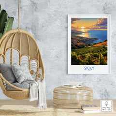 Sicily Italy Poster