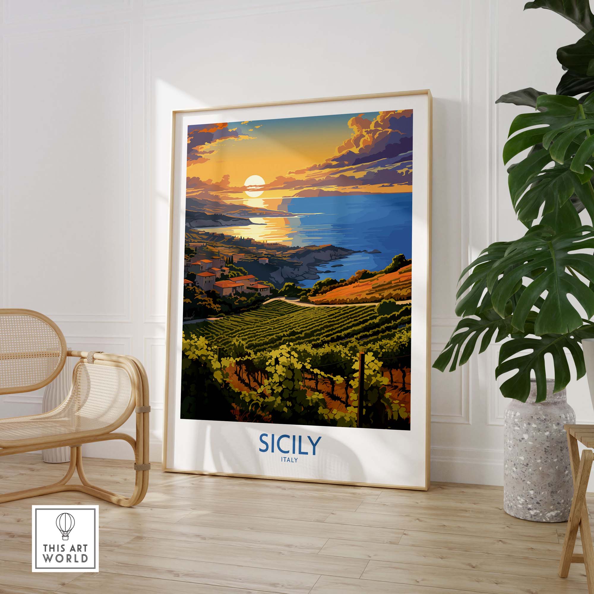 Sicily Italy Poster