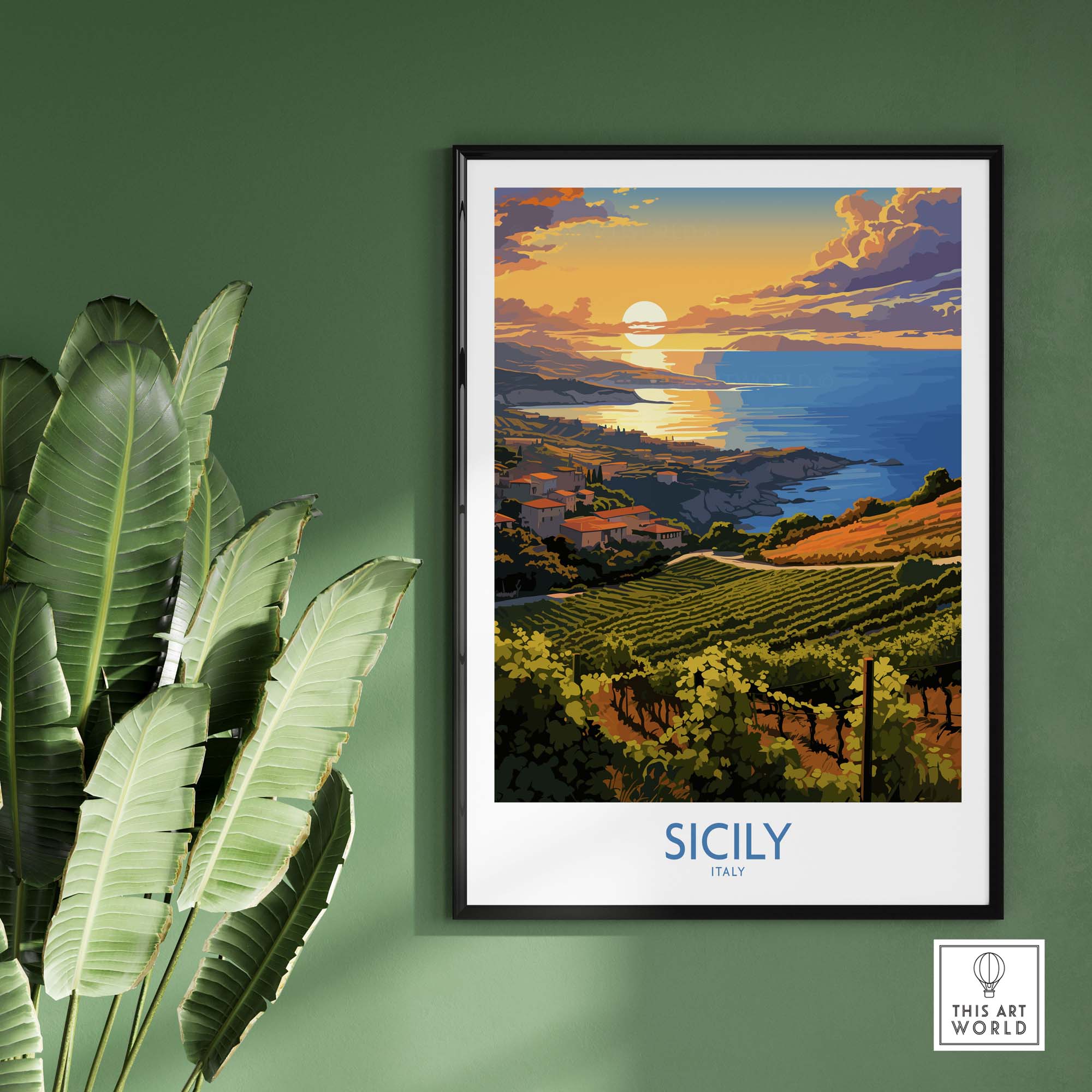 Sicily Italy Poster
