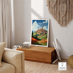 Siena Italy Poster