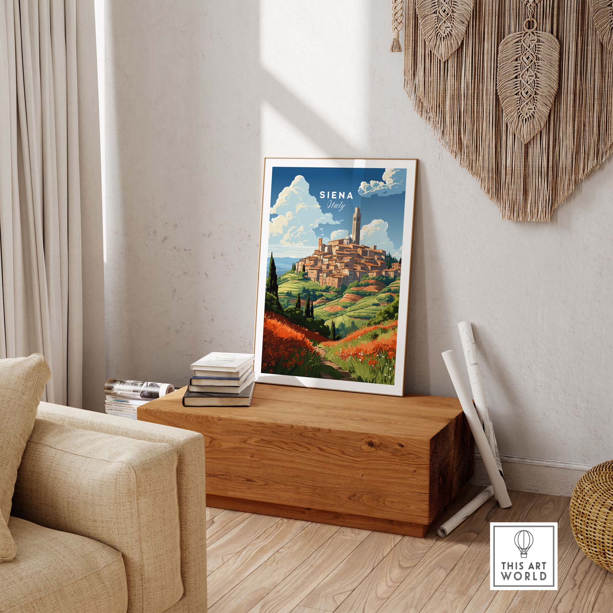 Siena Italy Poster