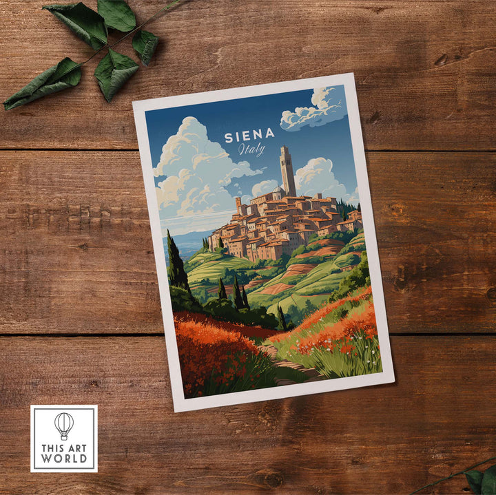 Siena Italy Poster