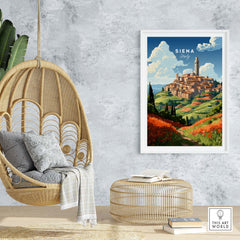 Siena Italy Poster