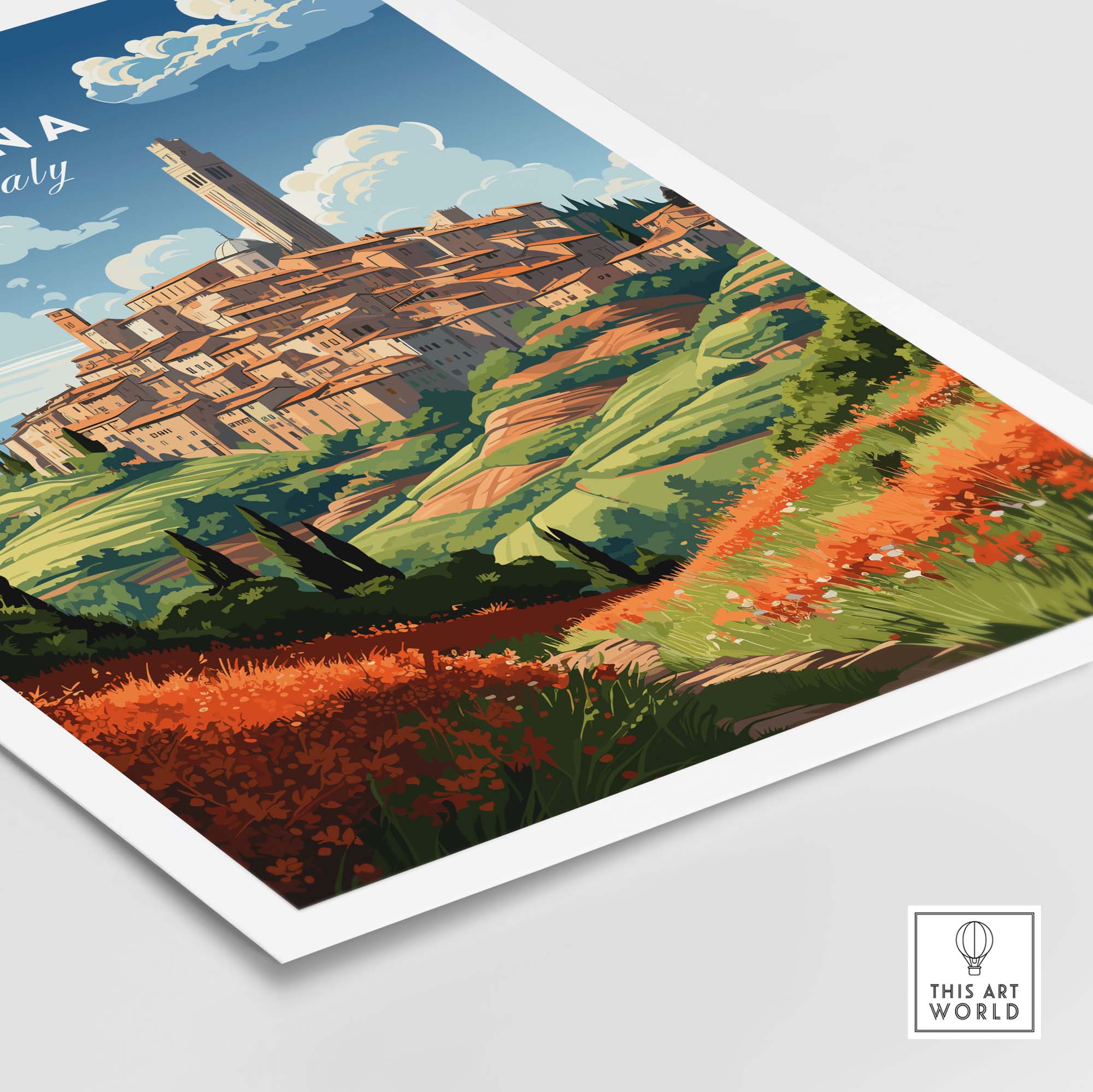 Siena Italy Poster